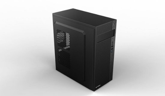 Ohišje BIT FORCE STRIKE BS-3, MIDI, ATX, window, črno, bez napajalnika