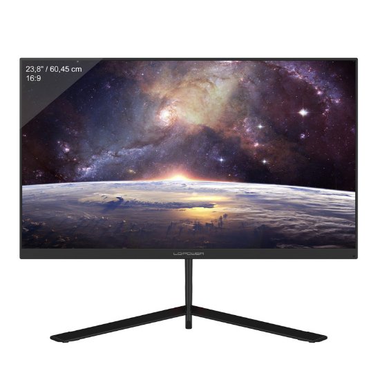 Monitor 24" LC POWER M24 FHD, IPS, 165Hz, 1ms, 250cd/m2, 1000:1, črn