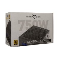 Napajlnik 750W, WHITE SHARK General-2, 140mm vent., 80+ Gold, modular