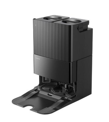 Robotski sesalnik ROBOROCK QR 798, postaja za samodejno čiščenje, črn