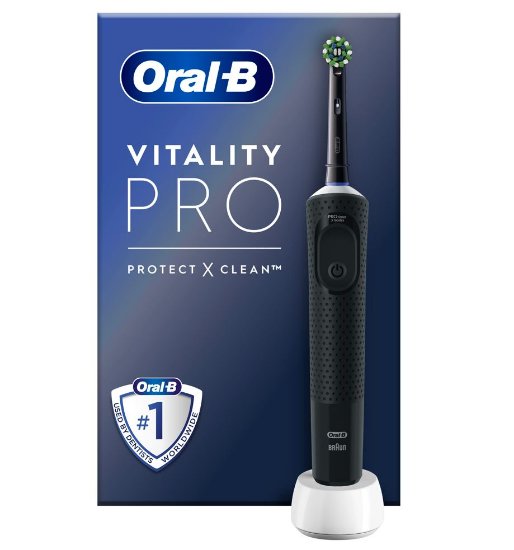 Električna zobna ščetka ORAL-B Vitality Pro, črna