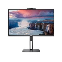 Monitor 34" AOC CU34V5CW, WQHD, 100Hz, 4ms, 300cd/m2, 3000:1, zakrivljeni, zvočniki, črn