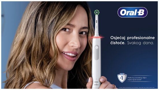 Električna zobna ščetka ORAL-B Vitality Pro, črna