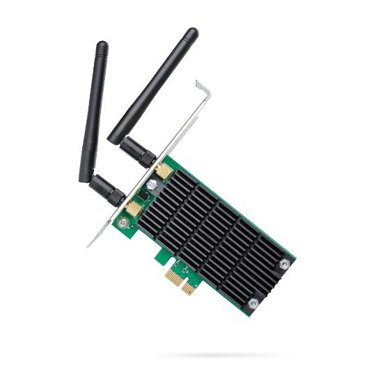 Omrežna kartica adapter PCI-E, TP-LINK Archer T4E AC-1200, 802.11b/g/n/ac, Beamforming, za brezičnu mrežu