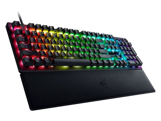 Tipkovnica RAZER Huntsman V3 Pro, Analog Switch, RGB, HR/US Layout, USB, črna