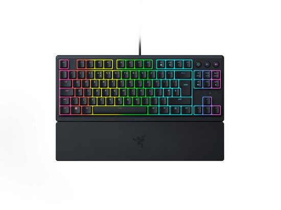Tipkovnica RAZER Ornata V3 TKL, UK+ postavitev, USB, črna