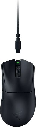 Miška RAZER DeathAdder V4 Pro, optična, 45000dpi, brezžična, USB, črna