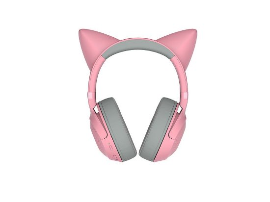 slušalke RAZER Kraken Kitty BT V2 Quartz, brezžične, Bluetooth, roze