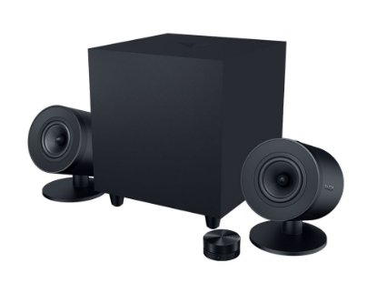 Zvočniki RAZER Nommo V2 Pro, 2.1, USB-C, bluetooth, daljinski, črni