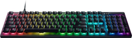Tipkovnica RAZER Deathstalker V2, mehanska, Red, RGB, HR, črna, USB
