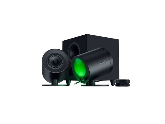 Zvočniki RAZER Nommo V2 Pro, 2.1, USB-C, bluetooth, daljinski, črni