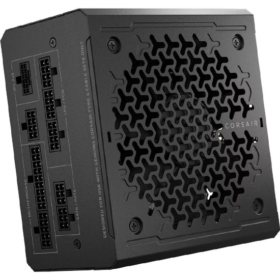 Napajalnik 1000W, CORSAIR RM1000e 2025, CP-9020297-EU, ATX 3.1, 120mm vent., 80+ Gold, modularno