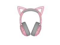 slušalke RAZER Kraken Kitty BT V2 Quartz, brezžične, Bluetooth, roze