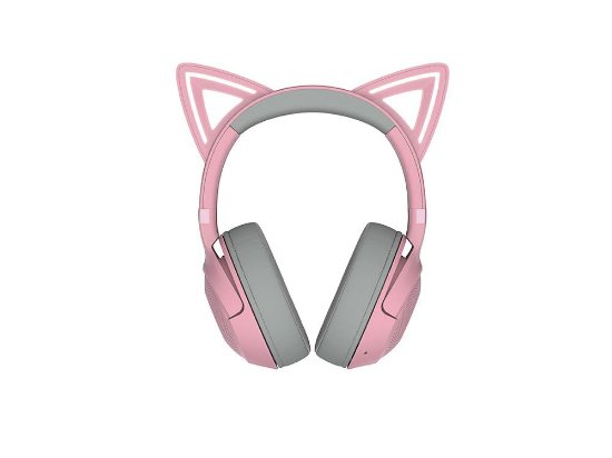 slušalke RAZER Kraken Kitty BT V2 Quartz, brezžične, Bluetooth, roze