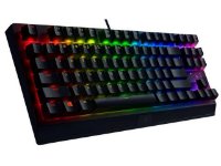 Tipkovnica RAZER BlackWidow V3 Tenkeyless, mehanska, Yellow Switch, RGB, US Layout, črna, USB.