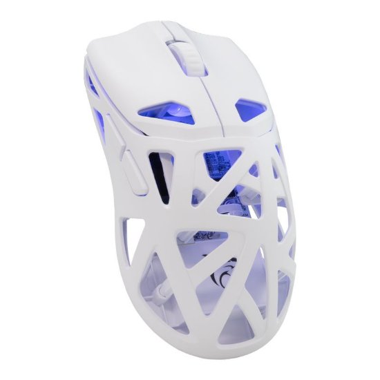 Miš WHITE SHARK WGM-5019 Dagonet, optički, bežični, 12000dpi, bijeli