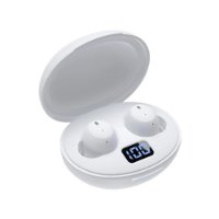 Slušalice WHITE SHARK GEB-TWS-02 Vortex, in-ear, bežične, bluetooth, bijele