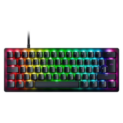 Tipkovnica RAZER Huntsman V3 Pro Mini, Analog Switch, RGB, UK Layout, USB, crna