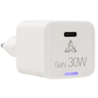 Kućni punjač SBOX HC-30 , USB-C, 30W, GaN, bijeli