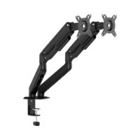 Stalak za monitor SBOX LCD-S024-3, stolni, do 32", za 2 monitora, crni