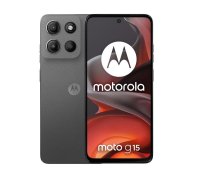 Smartphone MOTOROLA G15, 6,72", 8GB, 512GB, Android 15, sivi