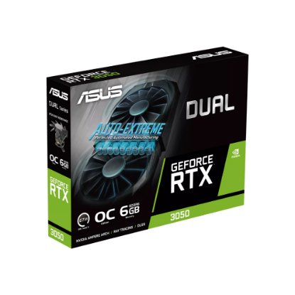 Grafična kartica ASUS GeForce RTX 3050 Dual OC, 6GB GDDR6