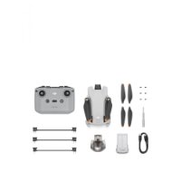 Dron DJI Mini 3, 4K kamera, 3-osni gimbal, čas leta do 38 min, daljinski upravljalnik, bel