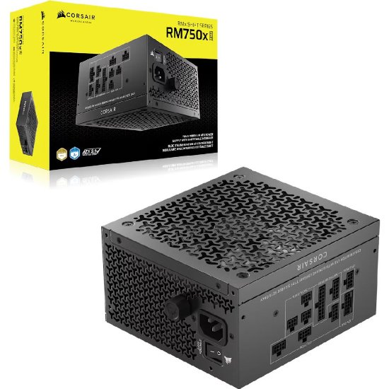 Napajanje 750W, CORSAIR RM750x, CP-9020298-EU, ATX v3.1, 80+ Gold, modularno