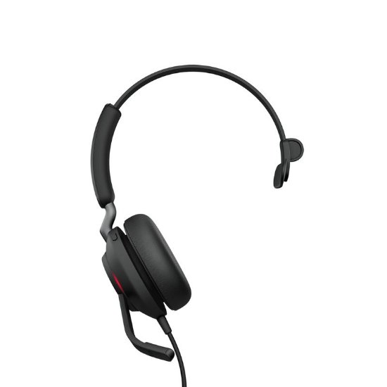 slušalke JABRA Evolve2 40 SE UC, on-ear, Mono, USB-A, črne