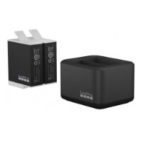 Dodatna oprema za športne digitalne kamere GOPRO HERO9/HERO10/HERO11 Black, dvojni polnilec baterij + baterija, ADDBD-211-EU