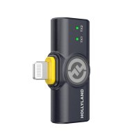 Mikrofon HOLLYLAND Lark M2 Mobile Lightning Duo, siv