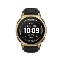 Pametni sat AMAZFIT T-Rex 3 Pro, 1.32" Amoled, 44mm, pametne obavijesti, crno-zlatni