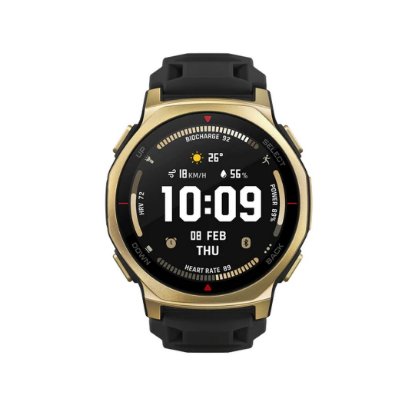 Pametni sat AMAZFIT T-Rex 3 Pro, 1.32" Amoled, 44mm, pametne obavijesti, crno-zlatni