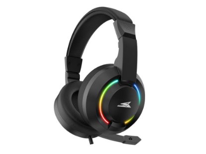 slušalke BARACUDA BGH-021 Hydra, RGB, črne