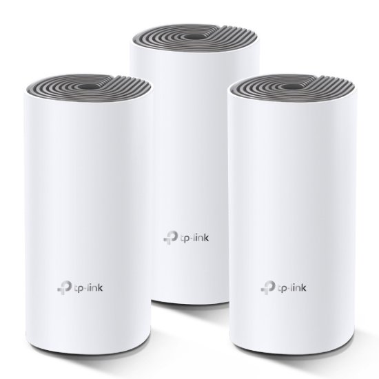 Ojačevalnik Wi-Fi signala TP-LINK Deco E4-3, AC1200 Mesh Wi-Fi sistem, brezžični, 3 kosi