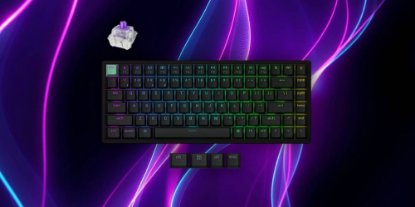 Prikažite detalje za Natančnost in prilagodljivost tipkovnice Keychron K2 HE