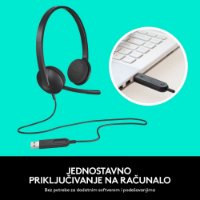 slušalke LOGITECH Headset H340 Stereo, USB