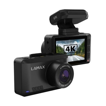 Avto kamera LAMAX T10 GPS, 4K, 30fps, 16 MPixel, 2.45 " LCD, Motion detection
