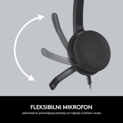 slušalke LOGITECH Headset H340 Stereo, USB