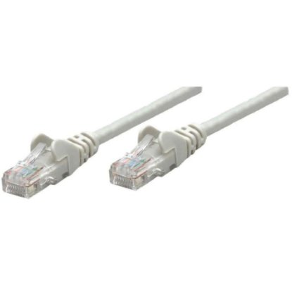 Kabel INTELLINET patch CAT6, U/UTP, siv, 0,25 m