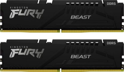 RAM pomnilnik PC-44800, 16GB, KINGSTON Fury Beast KF556C36BBEK2-16, DDR5 5600MHz, kit 2x8GB