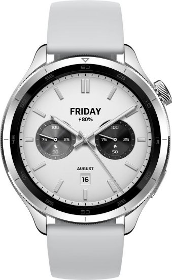 Pametna ura XIAOMI Watch S4, pametna obvestila, srebrna