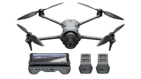 Dron DJI Mavic 4 Pro 512GB Creator Combo, 6K kamera, 3-osni gimbal, čas letenja do 51 min, upravljanje z daljinskim upravljalnikom