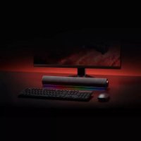 Zvočnik XIAOMI Desktop Speaker, RGB osvetlitev, USB, Bluetooth, mikrofon, črn
