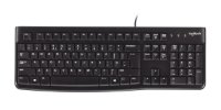 Tipkovnica LOGITECH K120, črna, OEM, USB