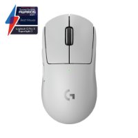 Miška LOGITECH Pro X Superlight 2,brezžična, optična, 32000dpi, bela, USB