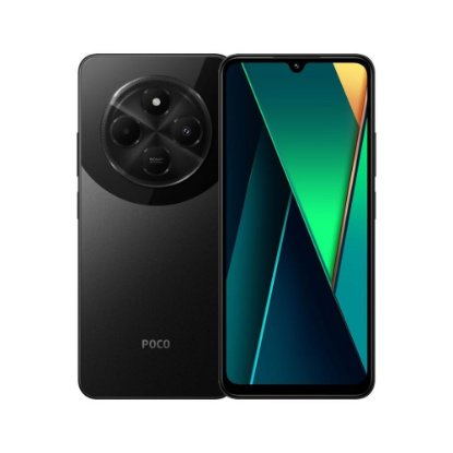 Smartphone POCO C75, 6,88", 6GB, 128GB, Android 15, črni