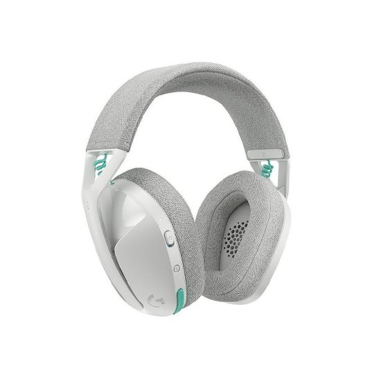 Slušalke LOGITECH Gaming G321, brezžične, BT, USB, bele