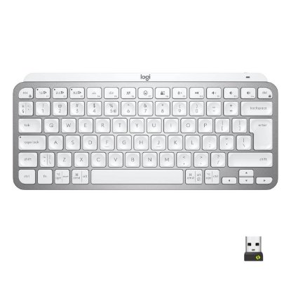 Tipkovnica LOGITECH MX Keys mini, brezžična, BT, srebrna