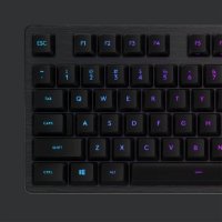 Tipkovnica LOGITECH Gaming G512 Carbon, RGB, mehanička, GX Brown Tactile, US layout, črna